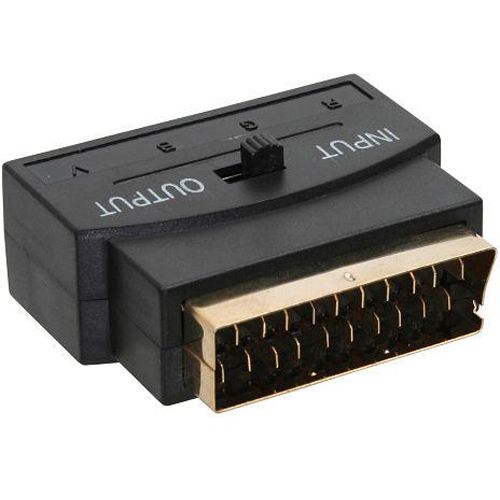 InLine Scart Adapter, , Scart Stecker an 4x Cinch Bu Scart Adapter Hardware,