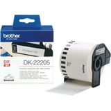 Brother DK-22205 Endlosetiketten (1 Rolle ( 6.2cm x 30.48 m) )
