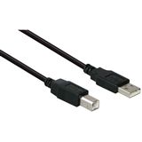 (€1,01*/1m) 1.80m Good Connections USB2.0 Anschlusskabel USB A Stecker auf USB B Stecker Schwarz