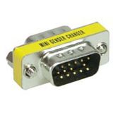 Good Connections Adapter Gender-Changer VGA 15pol Stecker auf VGA 15pol Stecker Gelb