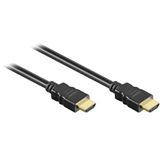 (€1,09*/1m) 10.00m Good Connections HDMI1.4 Anschlusskabel High-Speed mit Ethernet 19pol HDMI Stecker auf 19pol HDMI Stecker Schwarz