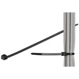 Good Connections Kabelbinder 2,5mm x200mm schwarz 100 Stück